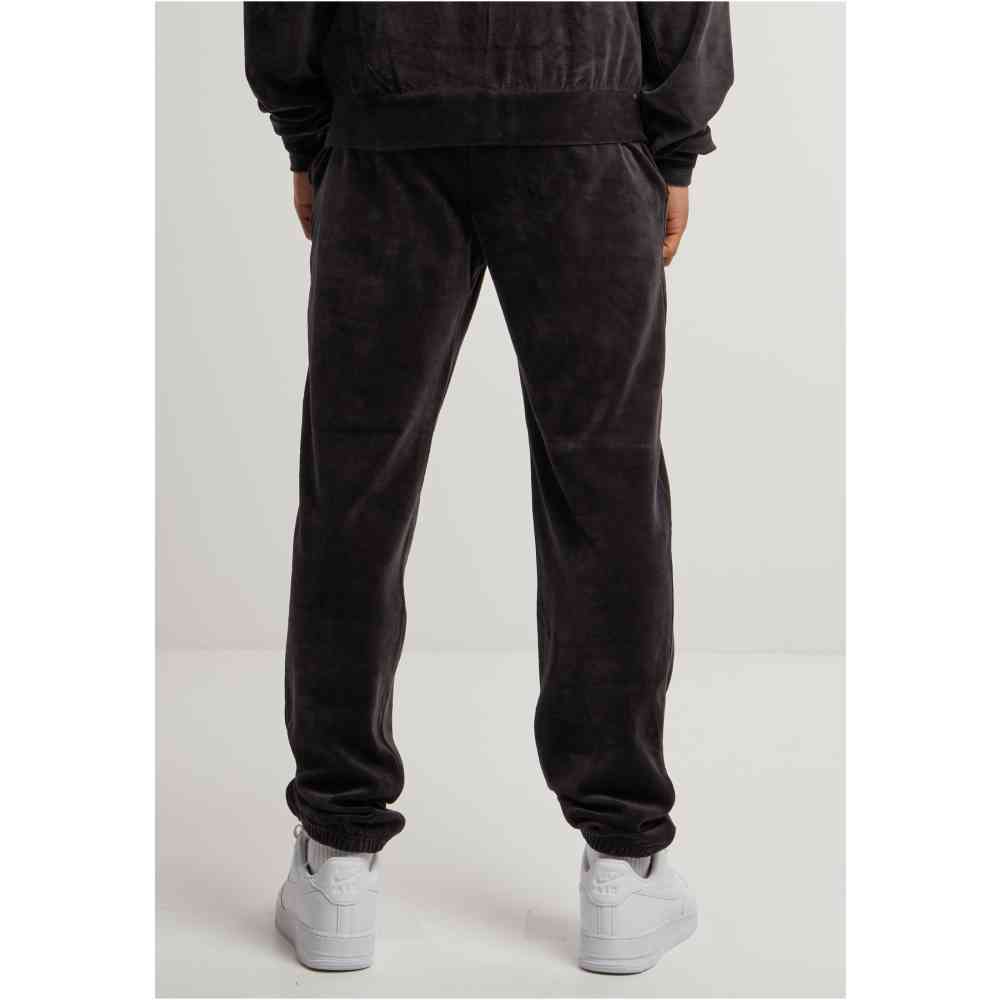 Urban Classics - Velvet Track pants - Black